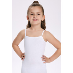  GÜMÜŞ 3062 Kız Çocuk İp Askılı Düz Atlet