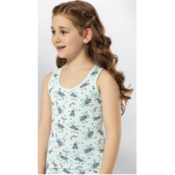 Kota 3412 Kız Çocuk Baskılı Geniş Askı Atlet 