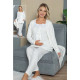 JENİKA 3'Lü Hamile Uzun Kollu Takım