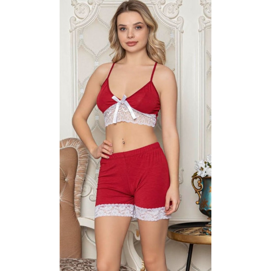 JENİKA Kadın 3'Lü Sabahlıklı Gecelik Takımı