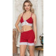 JENİKA Kadın 3'Lü Sabahlıklı Gecelik Takımı