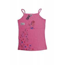 Gümüş 3100 Kız Çocuk Likralı Renkli İp Askılı Atlet